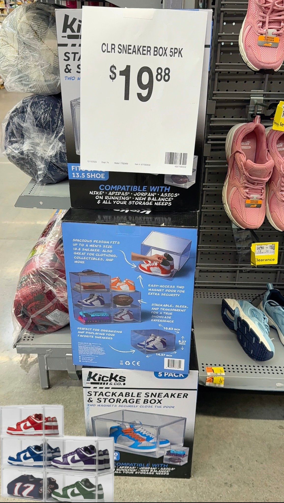 Sale Alert🚨 Stackable shoe and storage bins, for him, her , teens and everyone. 

#LTKSaleAlert #LTKGiftGuide #LTKMens