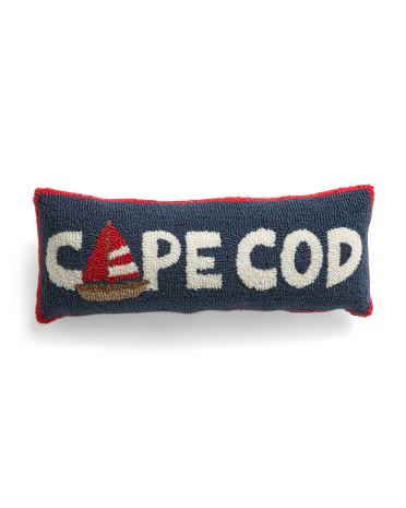 9in X 22in Cape Cod Hook Pillow | TJ Maxx