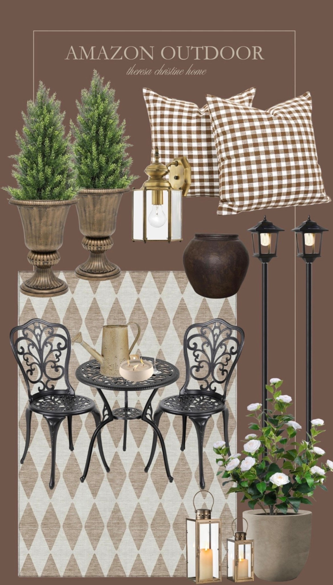 Amazon outdoor finds and favorites! Loving these Amazon home finds for a deck, patio, or front porch. 🤎🌿

#LTKHome