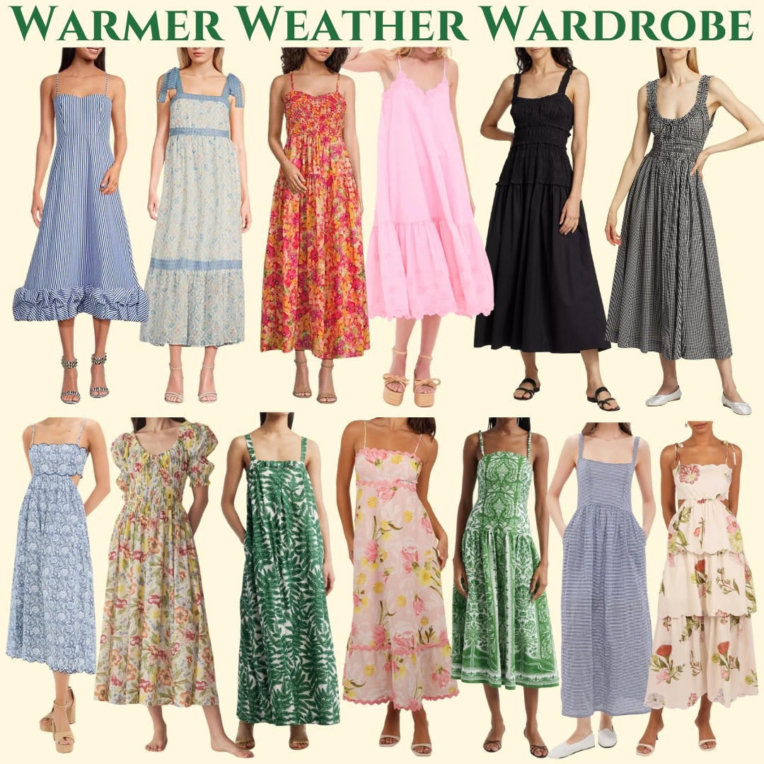 Warmer weather wardrobe you need this summer! 