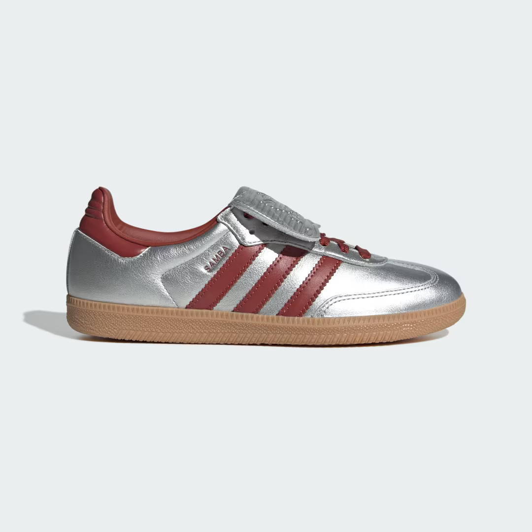 adidas Samba Long Tongue Shoes Silver Metallic M 8.5 / W 9.5 Unisex | adidas (US)