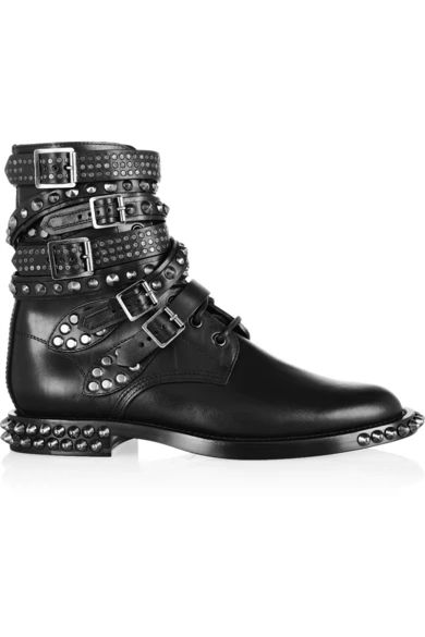 Signature Rangers studded leather boots | NET-A-PORTER (UK & EU)