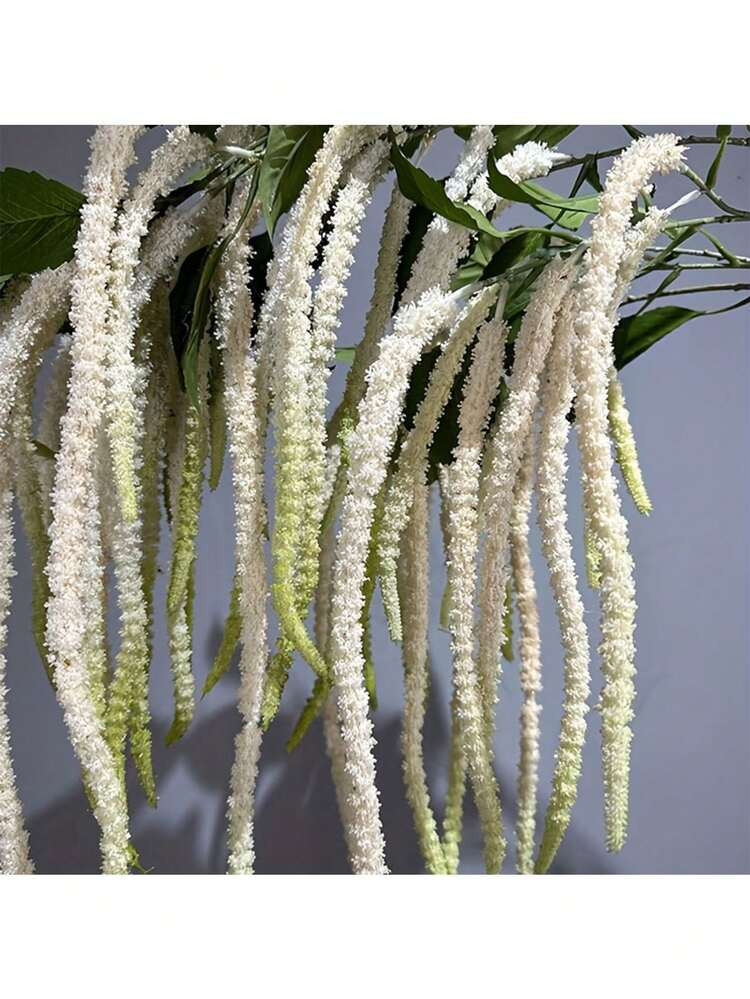 1pc Artificial Amaranth Hanging Flowers Faux Lover Tears Fake Green Plant Greenery For Engagement... | SHEIN