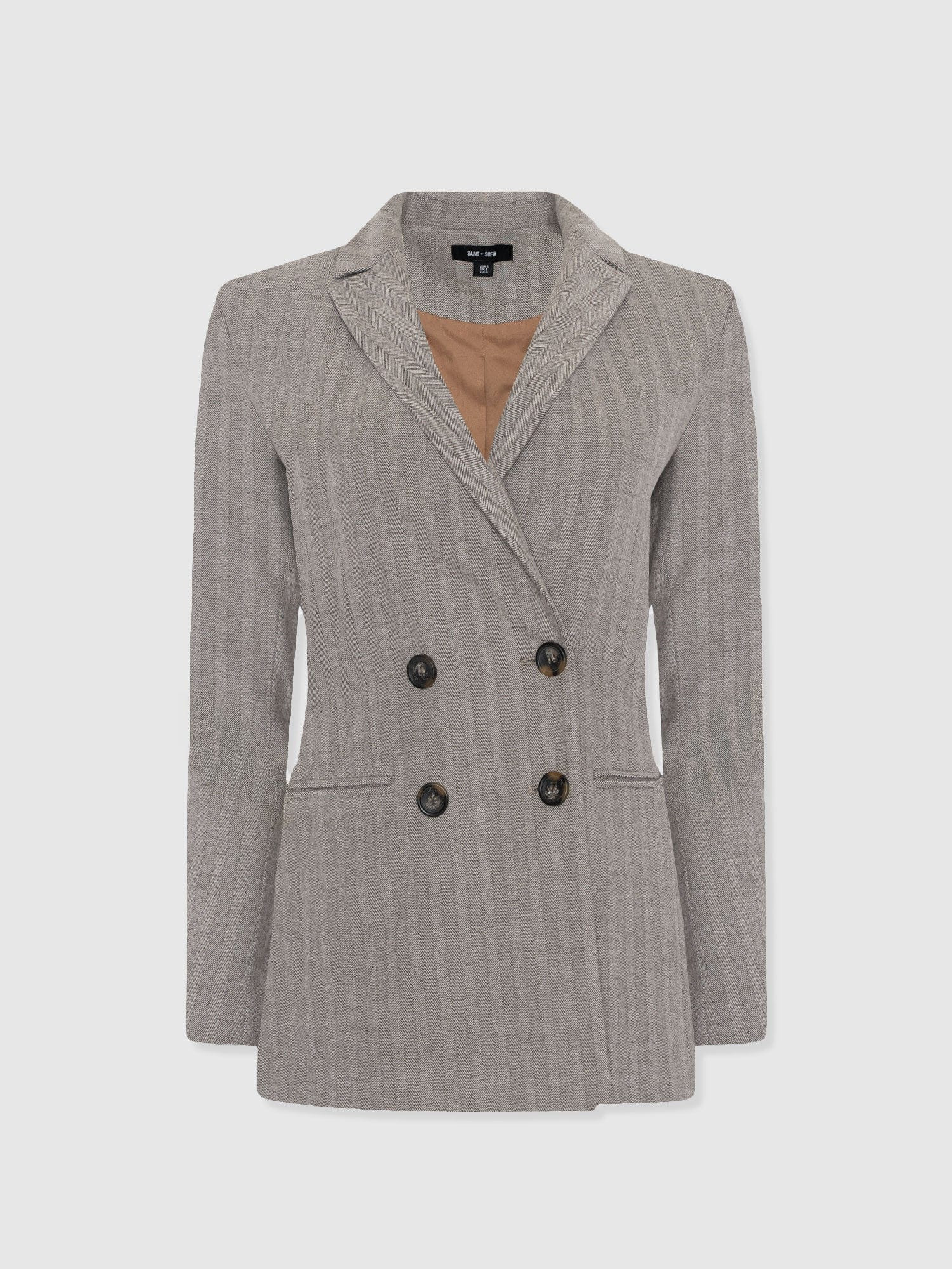 Cambridge Blazer - Black | Saint + Sofia UK