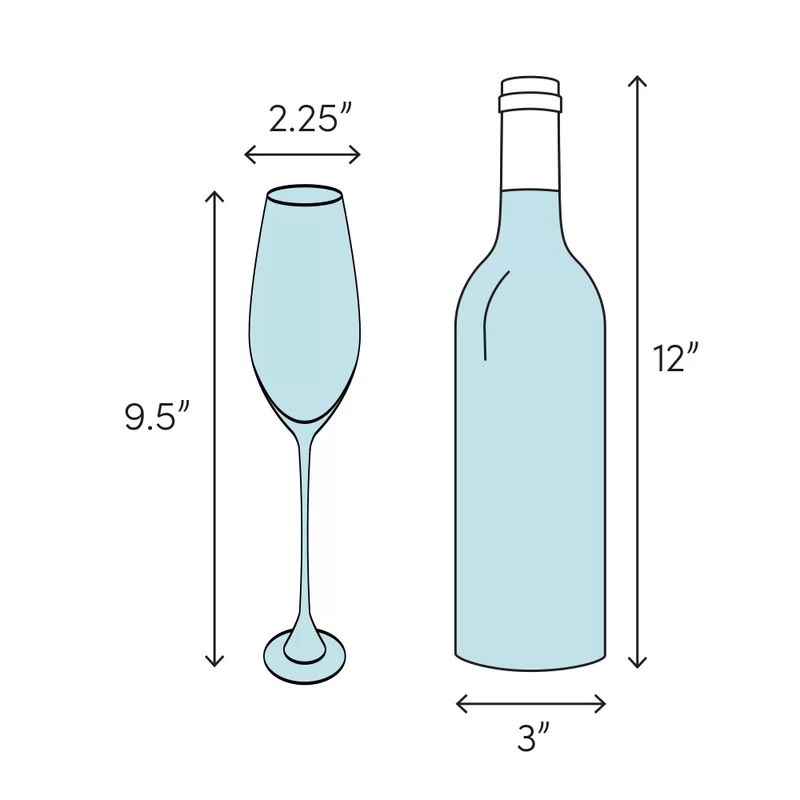 Wayfair Basics 36-Piece All Purpose Wine Glass | Wayfair North America