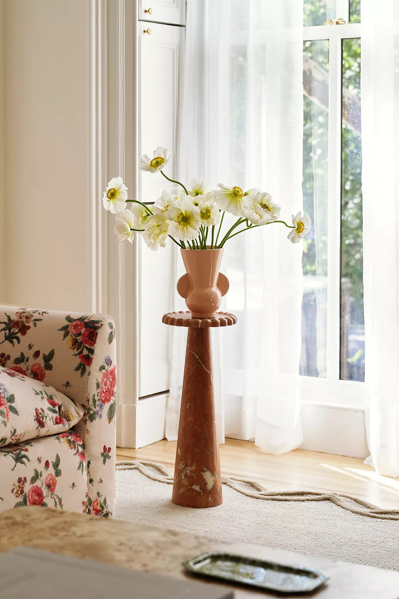 Lyla Marble Drink Table | Anthropologie (US)