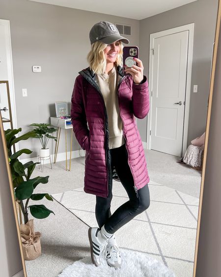 What I wore this week!
Coat- xs
Sweatshirt- xs (also linked some affordable options) 
Leggings- small
Shoes- 7 (run big, go down a half size) 

#LTKfindsunder100 #LTKstyletip #LTKSeasonal