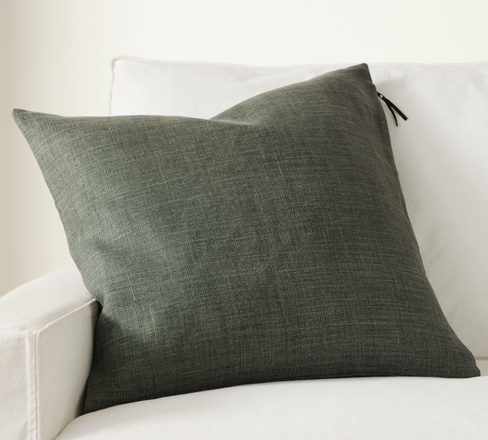 Belgian Linen Pillow Cover | Pottery Barn (US)