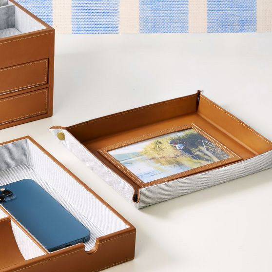 Leather Photo Catchall | Mark and Graham
