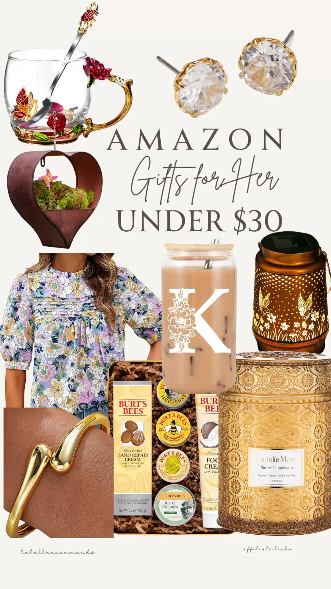 Amazon Mother’s Day  gift guide. All gifts are under $30. Gifts include candles, jewelry, outdoor lantern, and fancy coffee and tea cups.  The perfect gifts for the moms, sisters, daughters, or friends in your life. 

#giftsunder$30, #giftsforher, #affordablegifts #giftsforher

Candle  gift ideas, unique gifts for mom, personalized gifts, handmade gifts for mom, best Mother’s Day gifts for moms and sisters, jewelry, outdoor decor gifts for mom, Mother’s Day  gift guide.

#LTKGiftGuide #LTKHoliday

#LTKMothersDay #LTKSeasonal