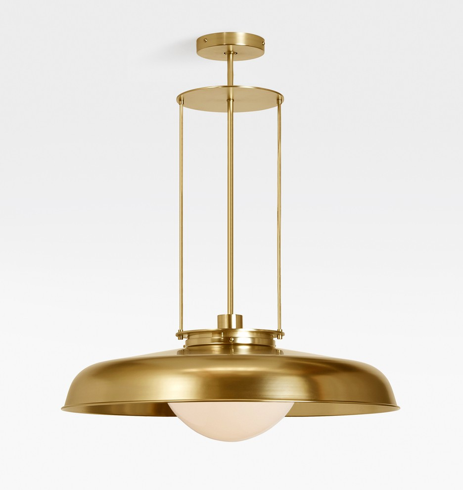 24" Ormandy Rod Pendant | Rejuvenation