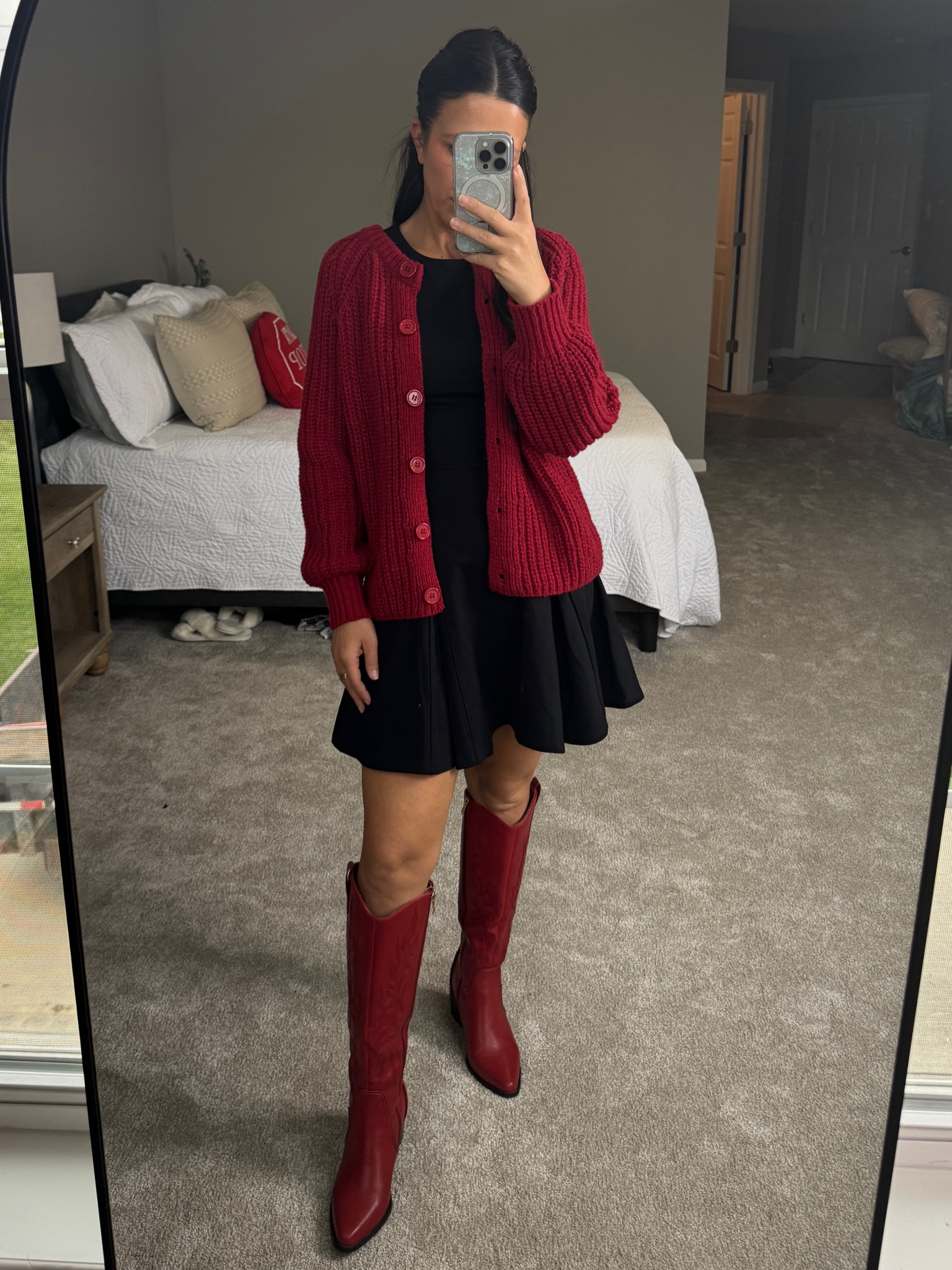 Sweater: TTS Small
Dress: TTS Small
Boots: TTS 7.5 

#LTKHoliday #LTKFindsUnder50 #LTKShoeCrush