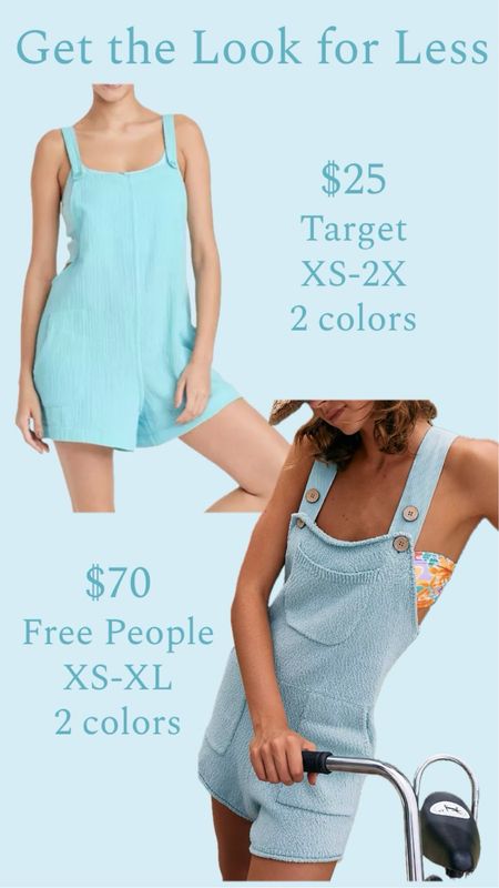 Selling fast! This new Target romper is a great dupe for the free people over it short one piece! Both come in 2 colors, and the Target option is selling fast!
………………
free people dupe fp dupe fp movement dupe onesie overalls shortalls short overalls pajamas onesie under $25 overalls under $25 romper under $25 free people overalls dupe free people onesie dupe target new arrivals target finds gauze romper close gauze romper plus size romper plus size overalls fp one piece dupe free people one piece dupe romper under $25 summer trends summer outfit vacation outfit pool day beach day beach vacation outfit resort wear summer look casual outfit comfortable outfit mom look mom uniform mom looks comfortable looks comfy looks summer overalls summer romper gauze romper swim cover swimsuit cover 

#LTKMidsize #LTKSwim #LTKTravel