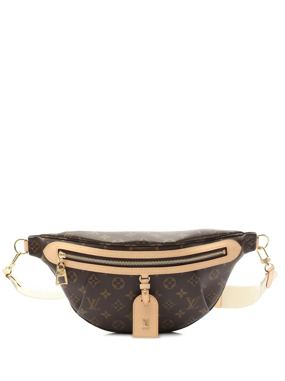 Louis Vuitton Pre-Owned 2021's monogram belt bag - Brown | Farfetch Global