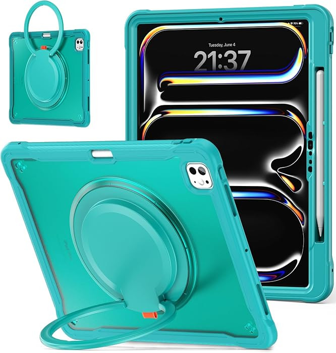 Batianda for iPad Pro 13 inch Case 2025 M5 2024 M4 Chip Lightweight Dual-Layer Protective Tablet ... | Amazon (US)