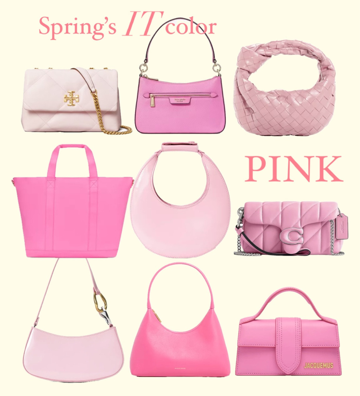 pink bags, easter, spring outfits, spring outfits 2024, spring outfits amazon, spring fashion, march outfit, casual spring outfits, spring outfit ideas, cute spring outfits, cute casual outfit, date night outfit, date night outfits, vacation outfit, resort outfit, spring outfit, resort wear, clean girl, coach bag, coach tabby, kate spade bag, tory burch bag, botteha venetta bag, stoney clover bag, staud bag, jacquemus bag, shoulder bag, crossbody bag, clutch, wristlet, tote bag, pink outfit, barbie outfit

#LTKstyletip