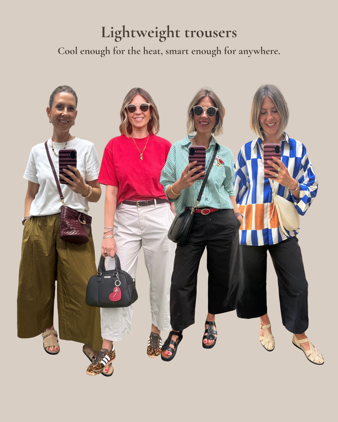 37 Midlife Outfit Ideas - Lightweight trousers 

 #LTKuk #LTKsummer #LTKworkwear