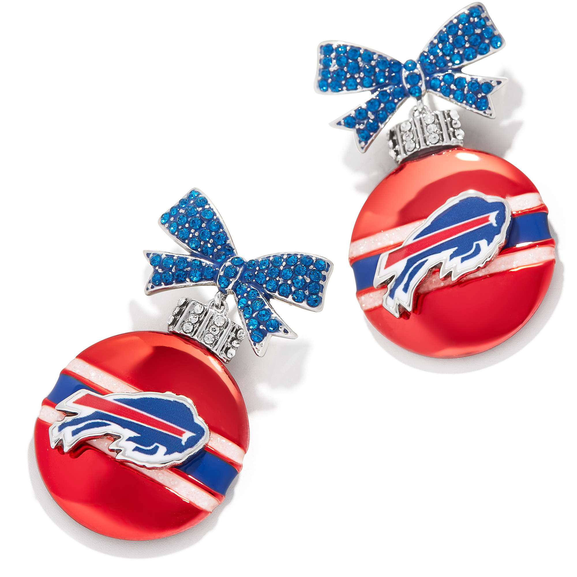 Women's BaubleBar Buffalo Bills Ornament Earrings | Fanatics