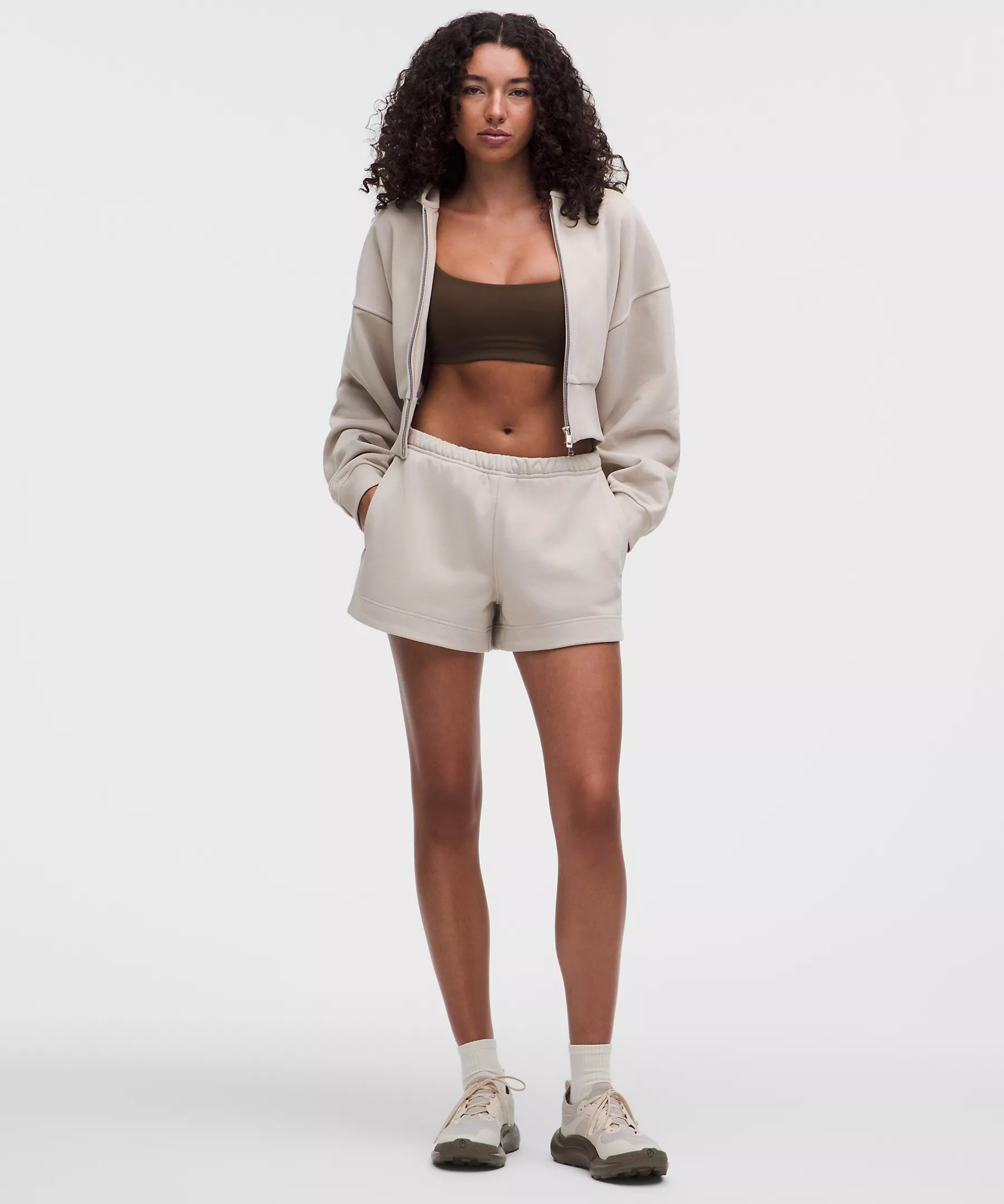 French Terry Mid-Rise Short 3.5" | Lululemon (US)