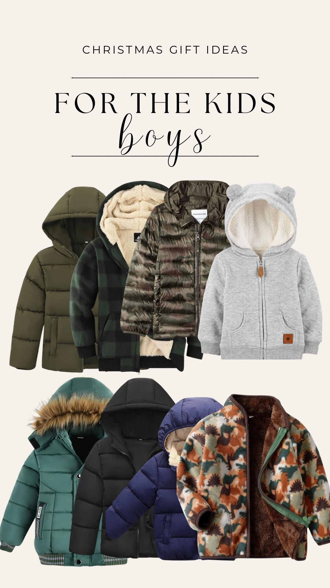 Christmas gift ideas for the boys! These jackets have it all, from puffer to flannel and everything in between.
.
.
.
christmas gifts, holiday style, boys fashion, winter style, jackets, boys coats, cozy, warm, boys puffer vests , Columbia, Patagonia 

#LTKGiftGuide #LTKmomlife #LTKHoliday