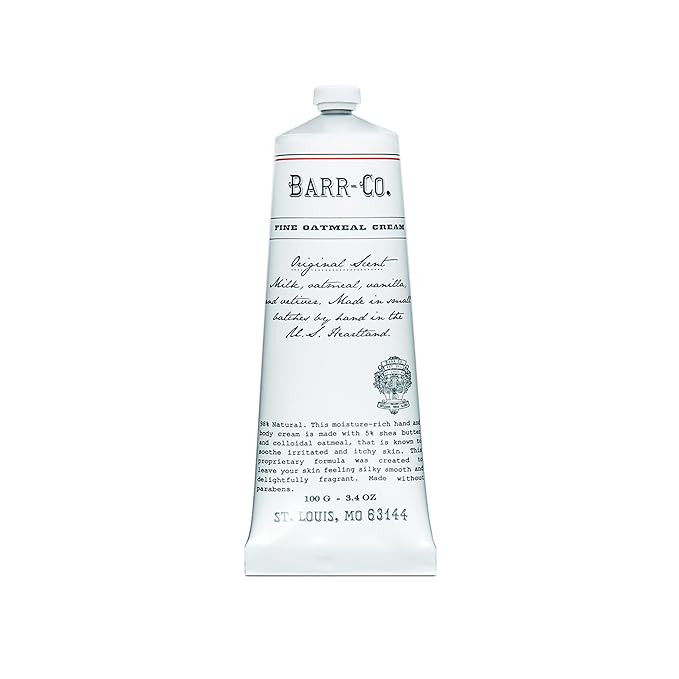 BARR-CO. Hand Cream Original Scent, Tranquil Milky Scent with Oat, Vanilla & Vetiver, Hand Cream ... | Amazon (US)
