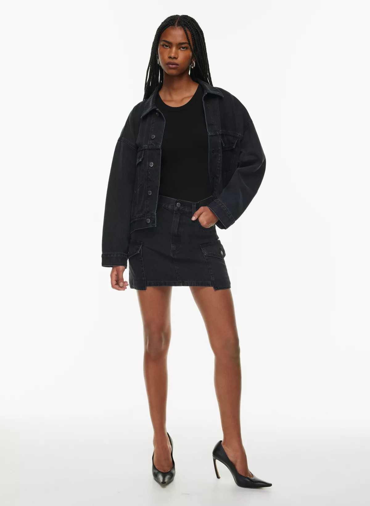 THE '90S CARGO MINI SKIRT | Aritzia