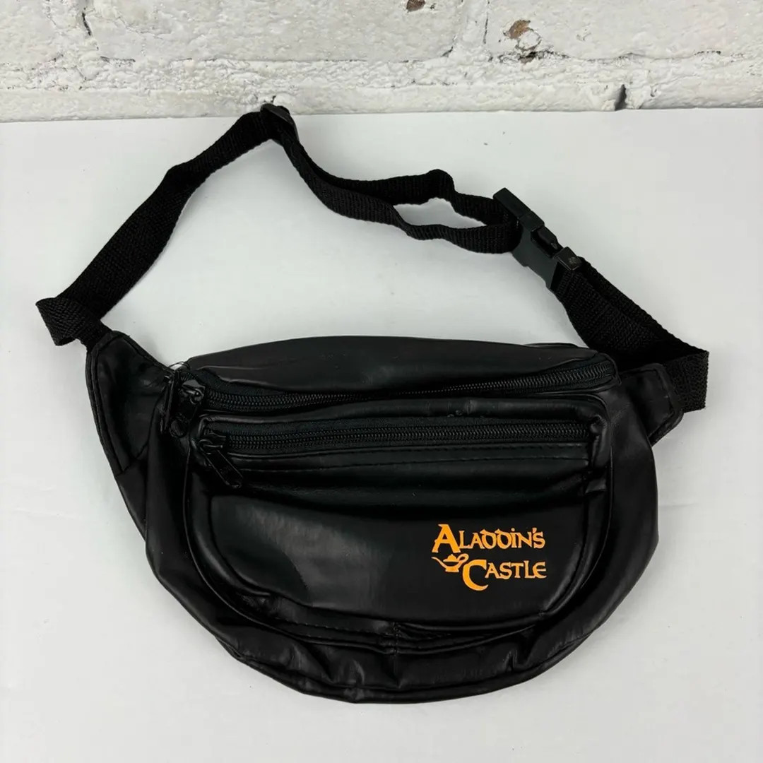 Rare Vintage 80’s 90’s Aladdin’s Castle Faux Leather Fanny Pack - Etsy | Etsy (US)