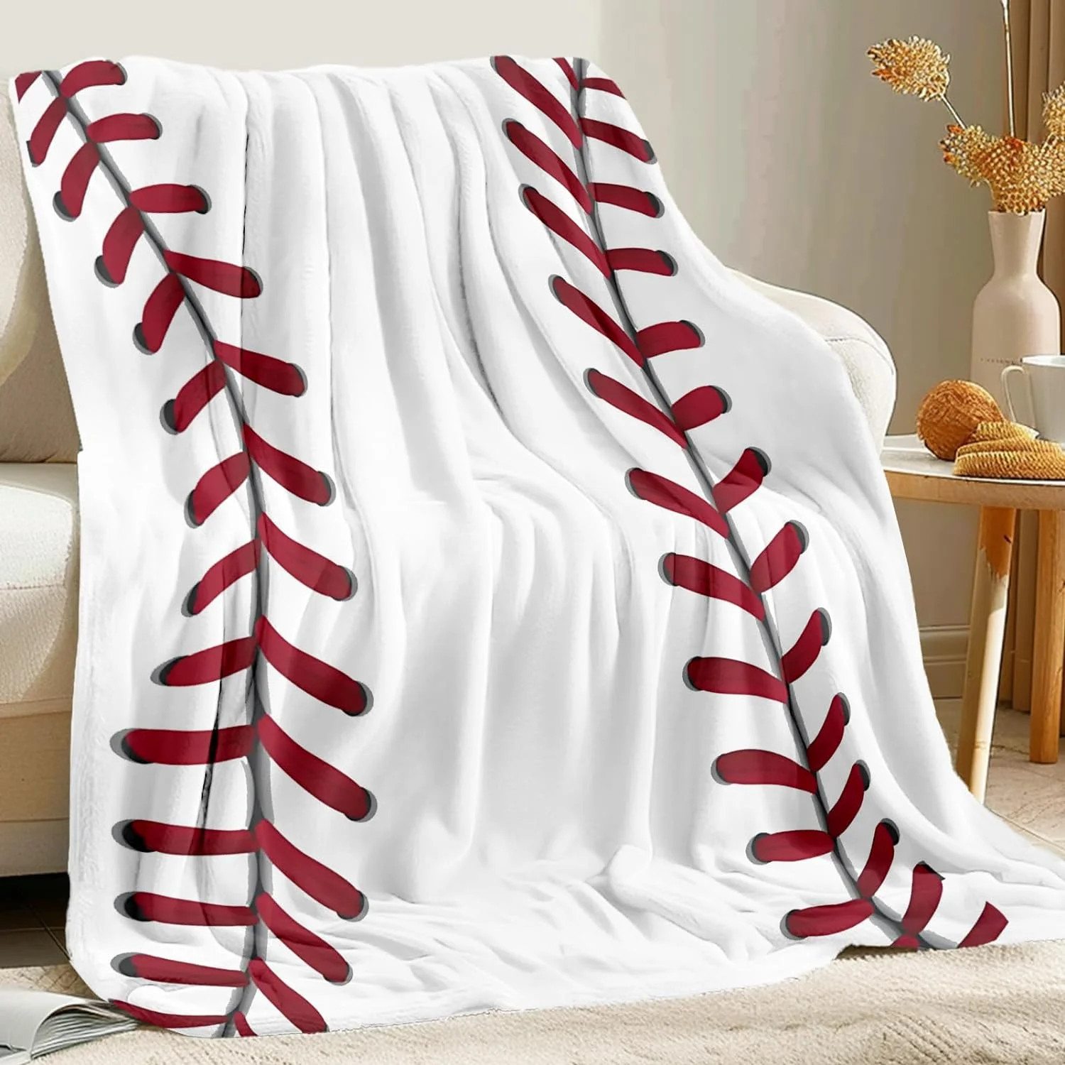 Baseball Blanket, Soft Fleece Throw Blankets for Kids, Unique Baseball Gifts Ideas for Boys and G... | Walmart (US)