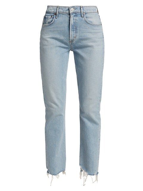 Merrel High-Rise Slim-Straight Jeans | Saks Fifth Avenue