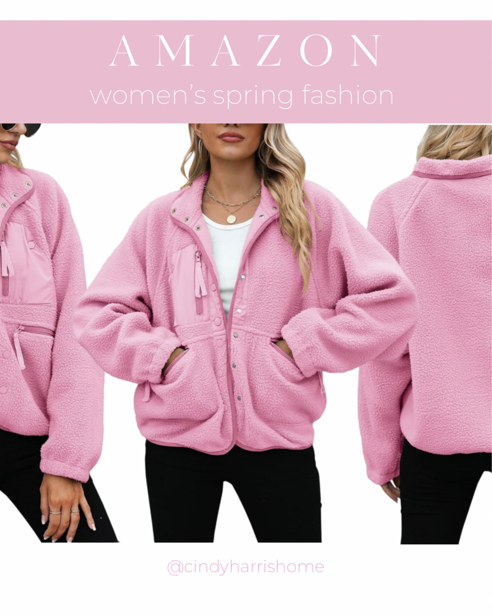 Just ordered this coat in pink! Loving this color for spring. 🌸 

#LTKSeasonal #LTKmidsize