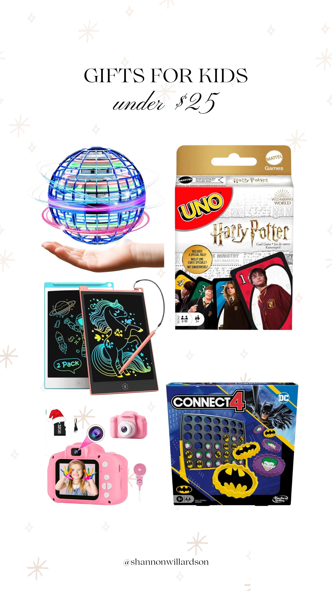 Last minute gifts under $25 for kids! 

#LTKHoliday #LTKGiftGuide #LTKKids