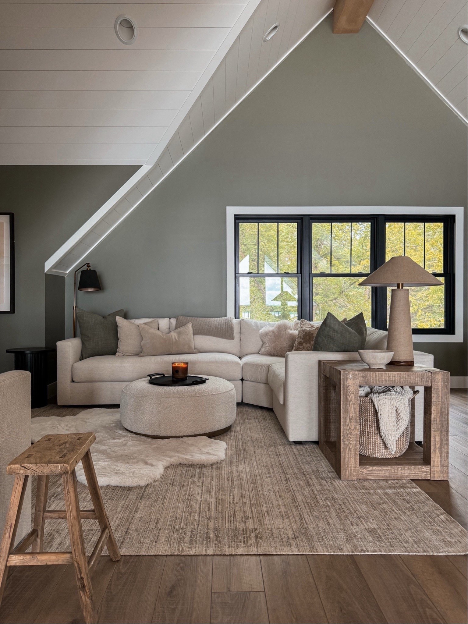 Who knew a loft could be so cozy 😊 you should see the views from the other direction! 

#LTKSeasonal #LTKHome #LTKSaleAlert