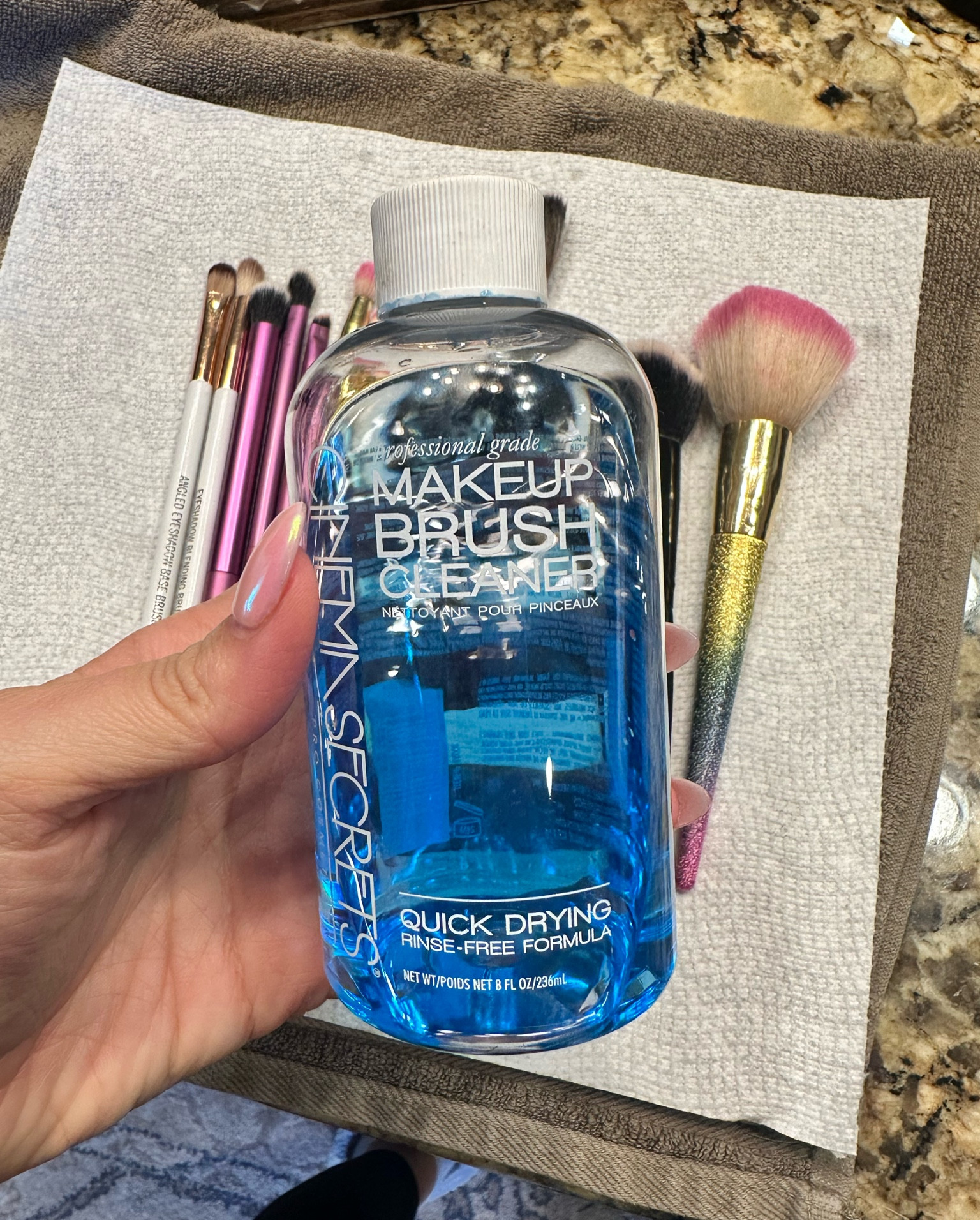 Makeup brush cleaner that will make your brushes just like new! I swear this stuff is MAGIC!✨

#LTKGiftGuide #LTKfamily #LTKbeauty