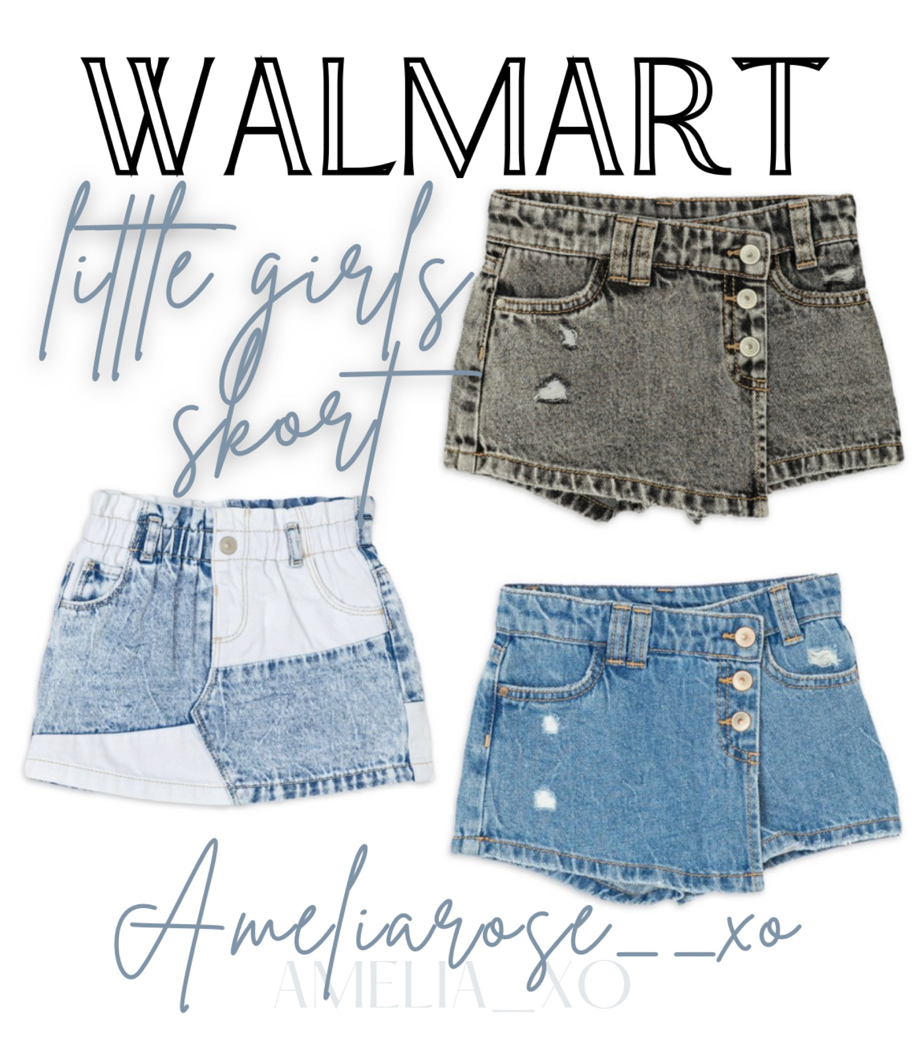 Little girls Walmart skorts! 

#LTKkids #LTKSeasonal #LTKstyletip