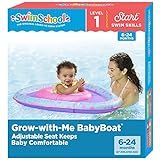 SwimSchool Deluxe Baby Boat - 6-24 Months - Baby Pool Float with Splash & Play Activity Center, A... | Amazon (US)