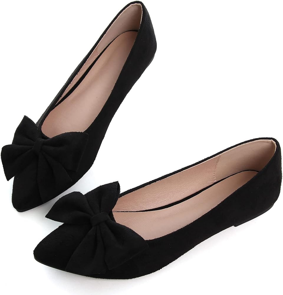 Dear Time Women's Ballet Flats Dress Ballet Shoes Slip on for Office Work Comfortable Shoes | Amazon (US)