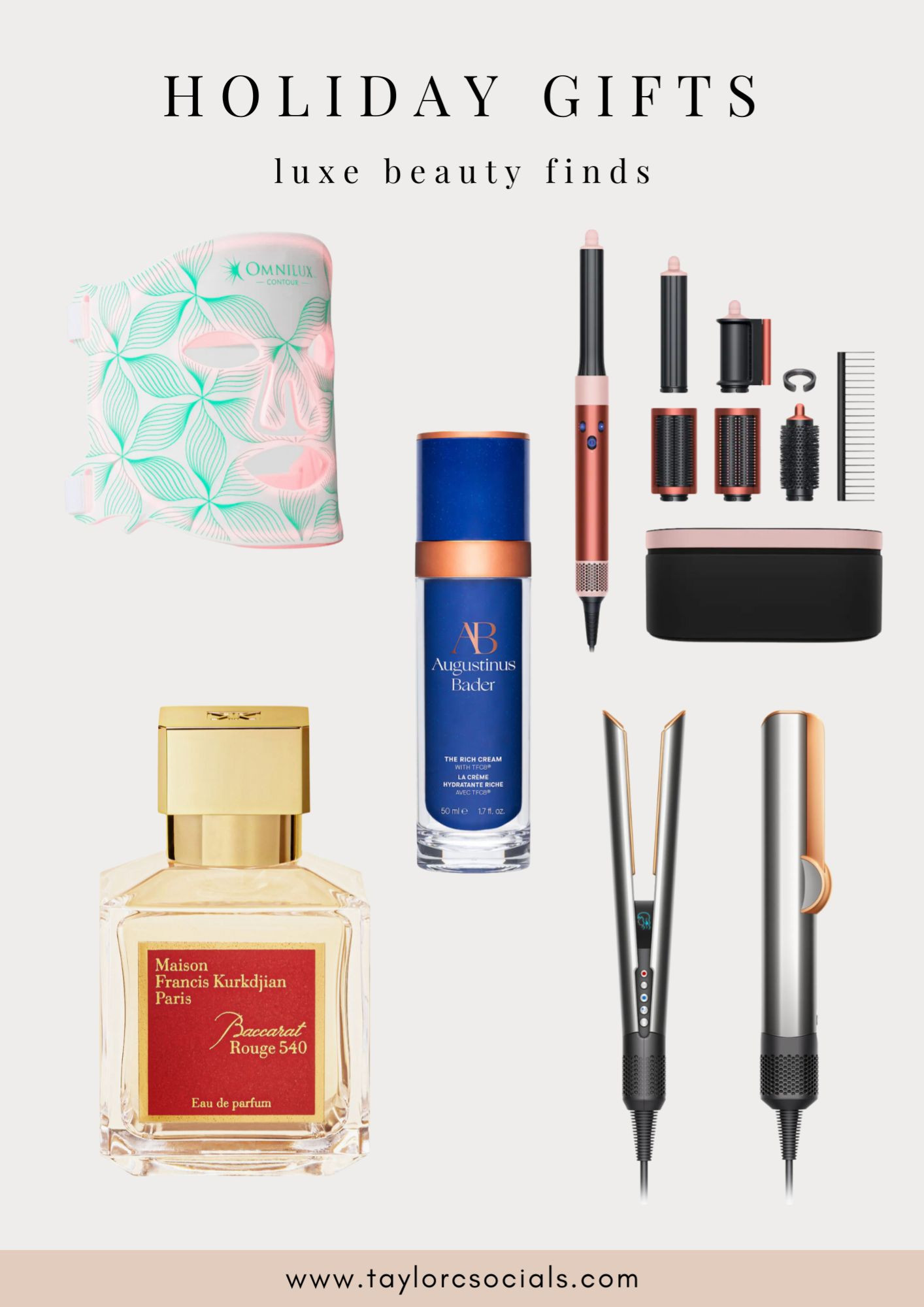 Holiday Gift Guide | Luxe Beauty Gifts for Her | #luxurygift #beautygift #giftsforher #forwomen #dyson 

#LTKBeauty #LTKGiftGuide #LTKSaleAlert