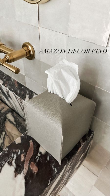 Amazon find, tissue box cover, Amazon #homedecor #amazonfind #amazon 

#LTKhome #LTKunder50 #LTKunder100