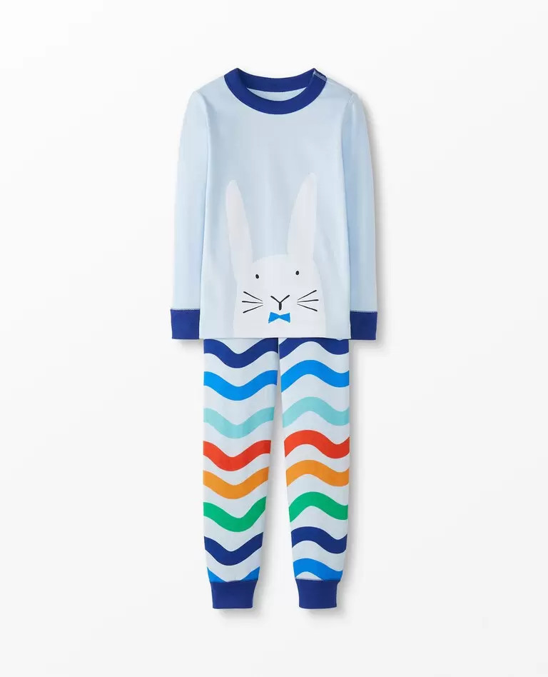 Easter Long John Pajama Set | Hanna Andersson