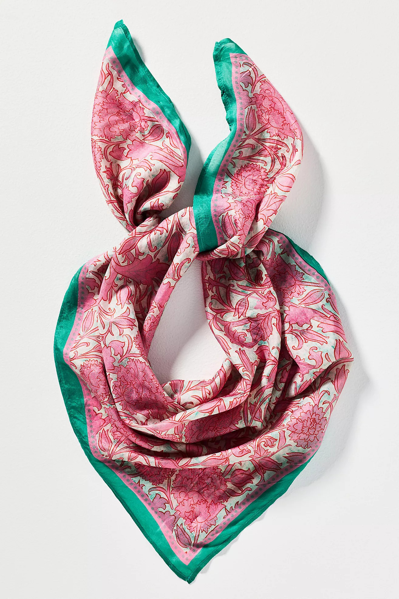 Vismaya Silk Headscarf | Anthropologie (US)