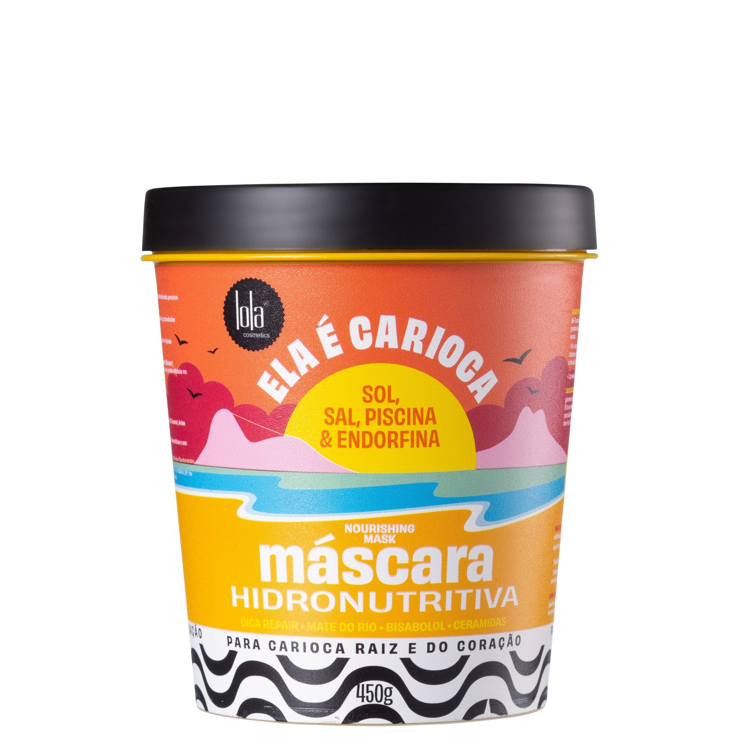 Máscara Hidronutritiva Lola Cosmetics Ela é Carioca Sol, Sal, Piscina & Endorfina 450g | Beautybox (BR)