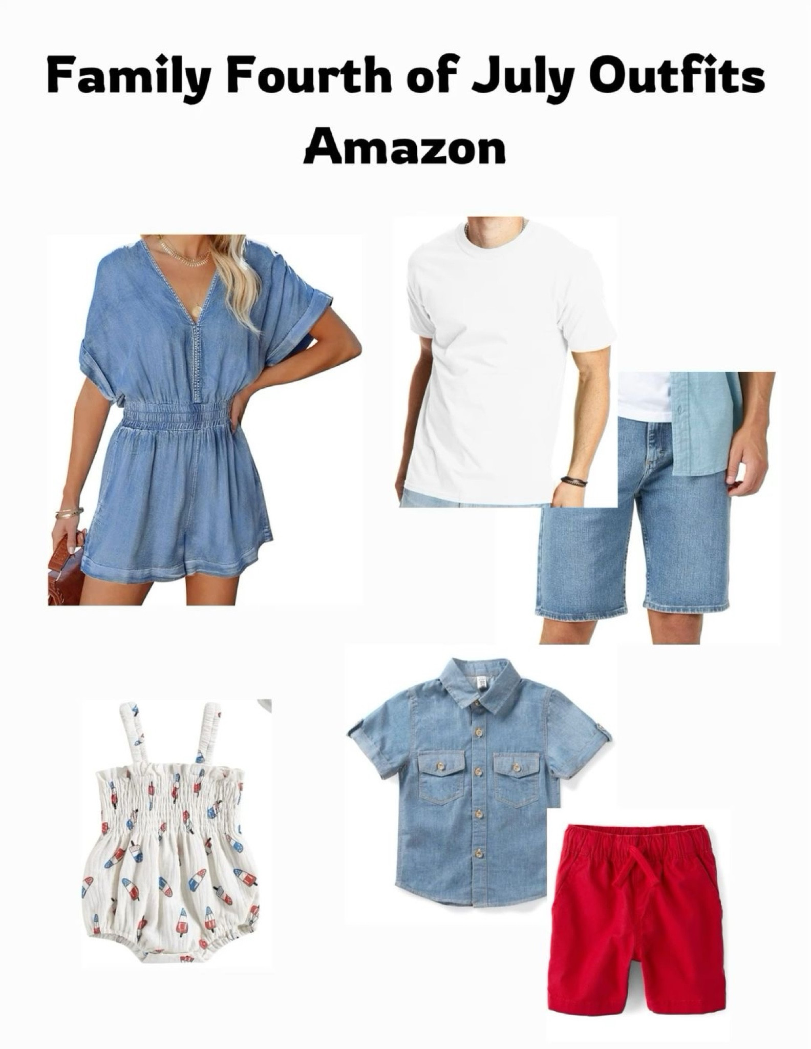 Family fourth of July outfits 

#LTKFamily #LTKStyleTip #LTKSeasonal