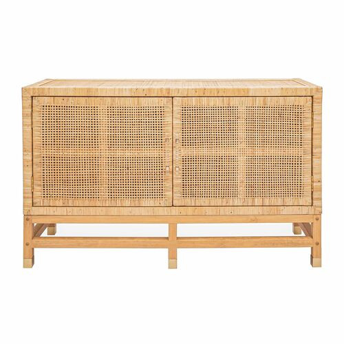 Valentino Woven Rattan Buffet | One Kings Lane