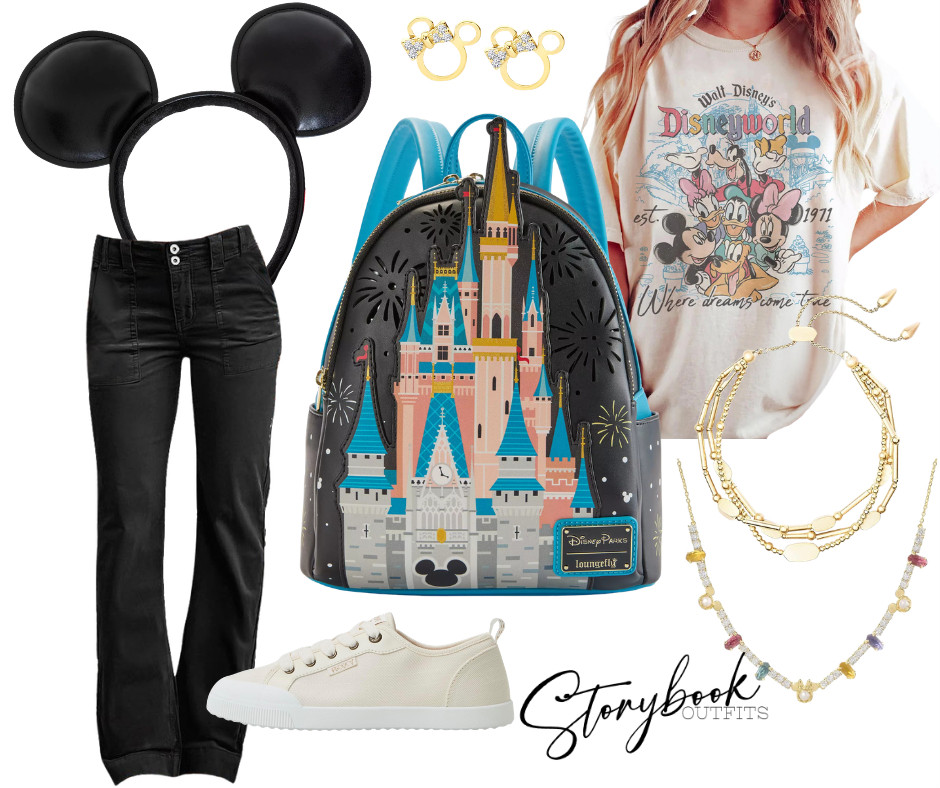 The outfit you wear when you’re heading straight to the castle first!
Comfy, classic, and made for a full Disney park day! Perfect for Magic Kingdom at Walk Disney World! 

 #LTKTravel