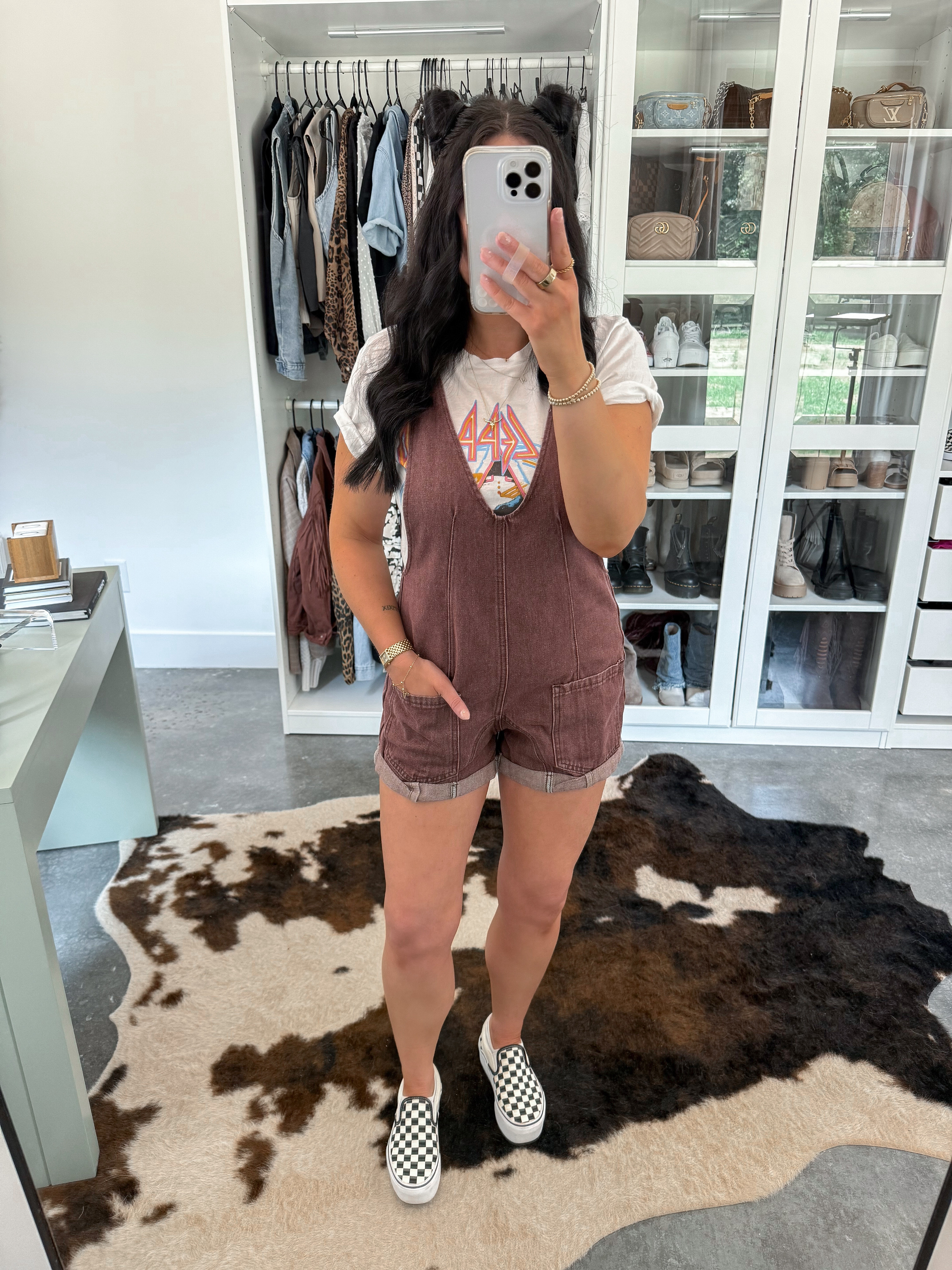 Tee - small
Denim Romper - xs

Casual and cute with this band tee and denim romper combo! Finished the look with my platform checkerboard vans slip on sneakers. 🤍

 

 #LTKFindsUnder50 #LTKFindsUnder100 #LTKStyleTip