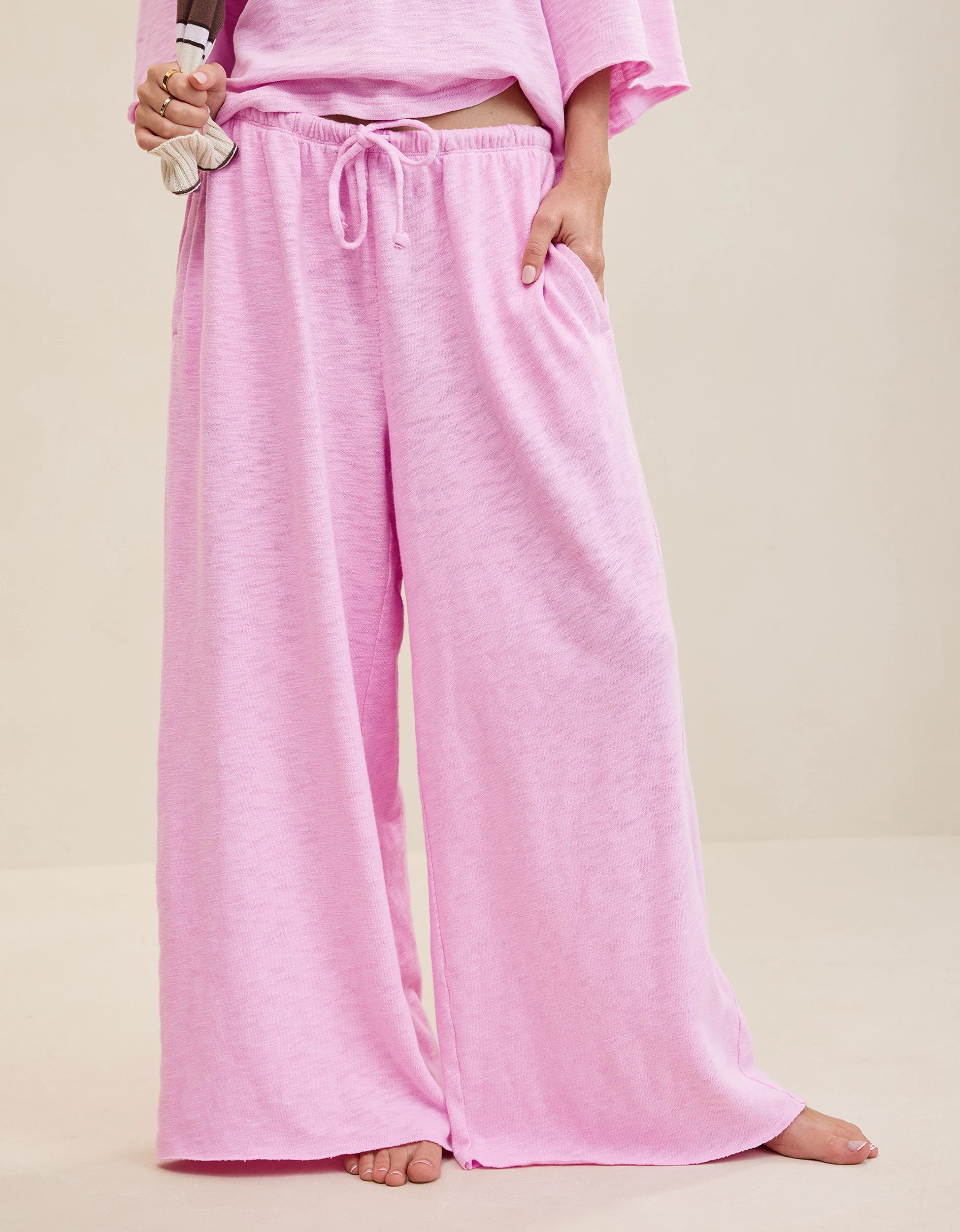 Aerie It's Casual Knit Slub Trouser | Aerie