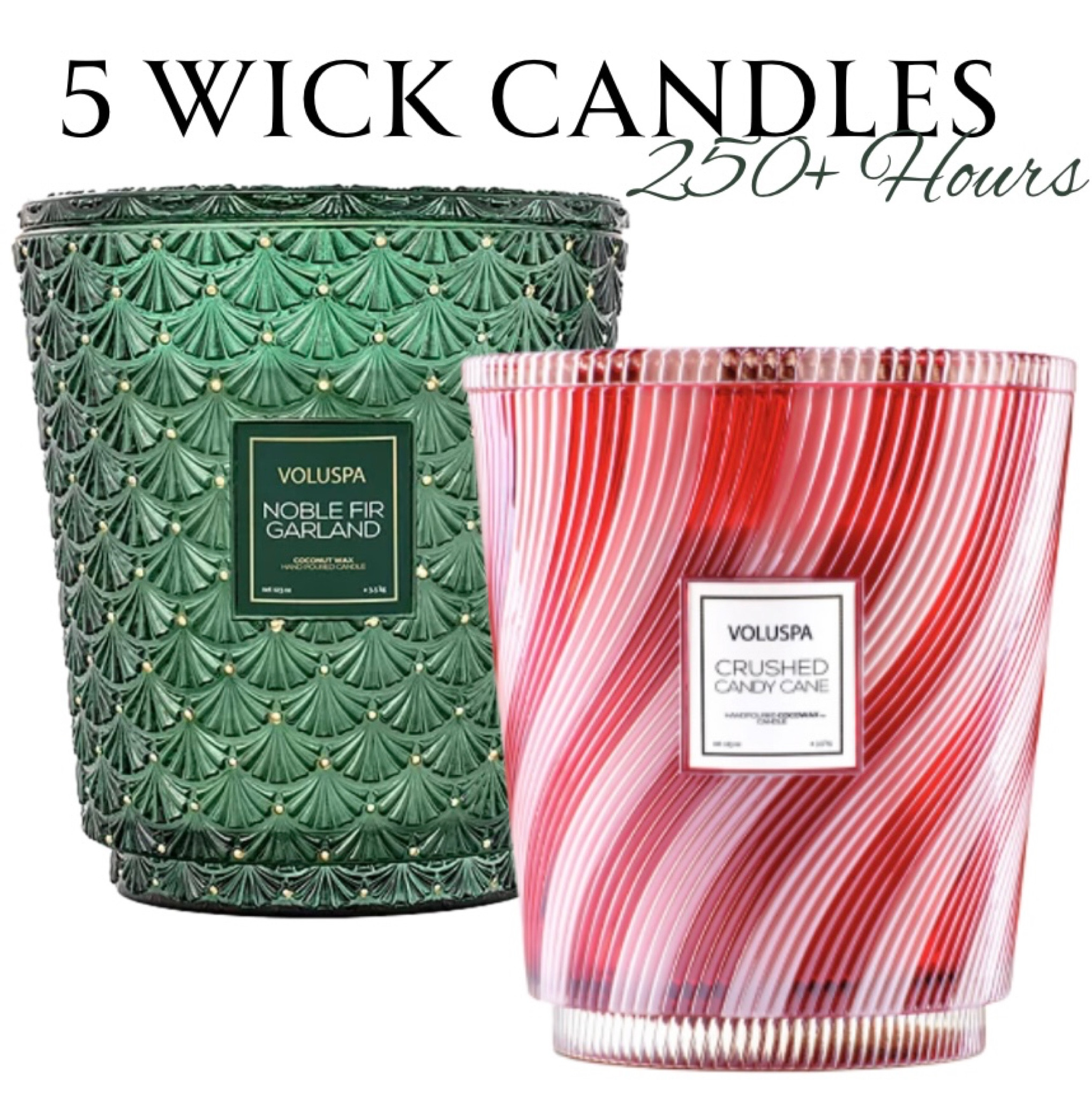 VALUSPA 
Christmas 5 Wick Candles
250+ Hours burning time!

#LTKHoliday #LTKGiftGuide #LTKhome
