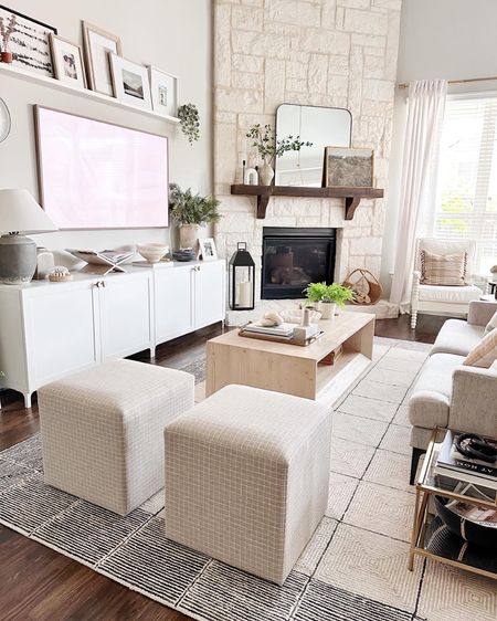Living room furniture and rug // neutral organic modern 

#LTKhome #LTKsalealert #LTKFind