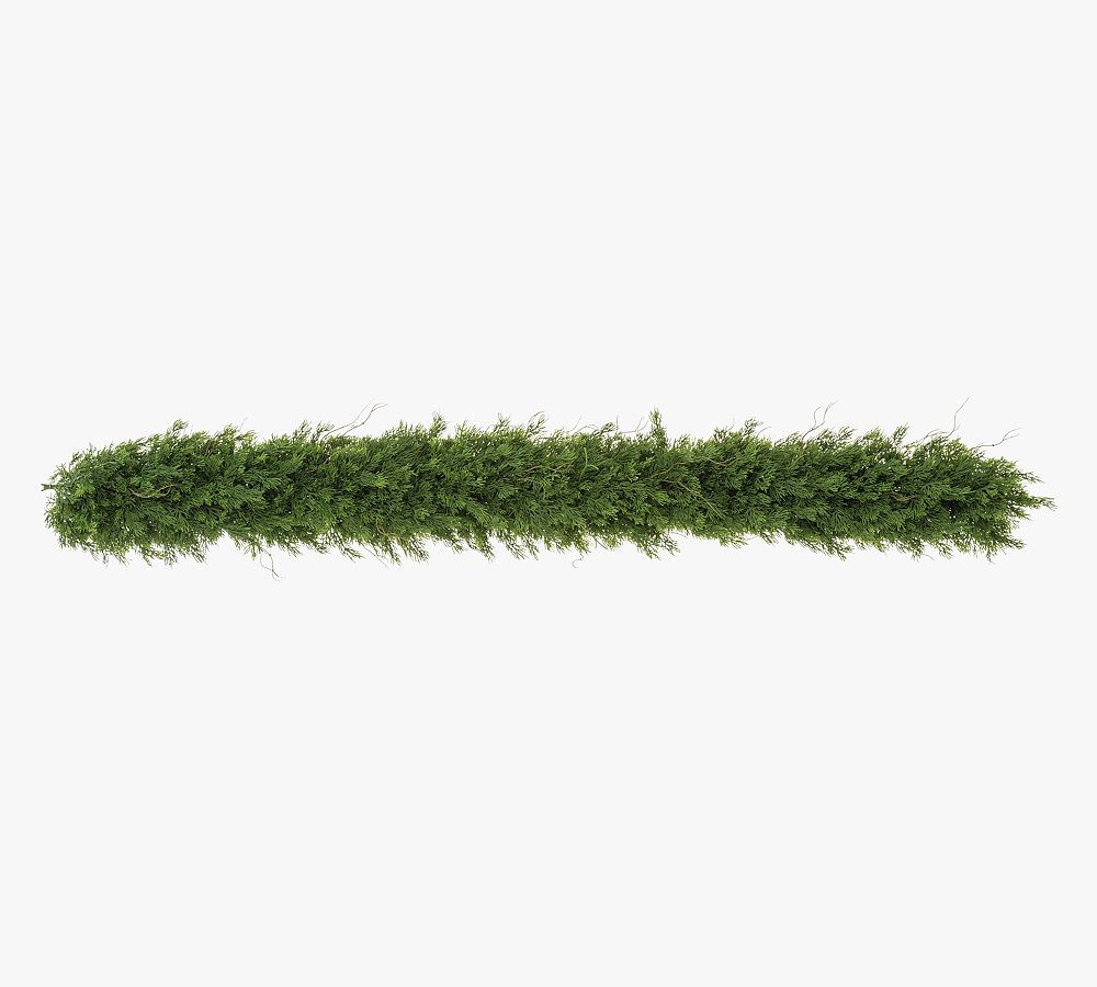 Faux Cedar Wreath & Garlands | Pottery Barn (US)