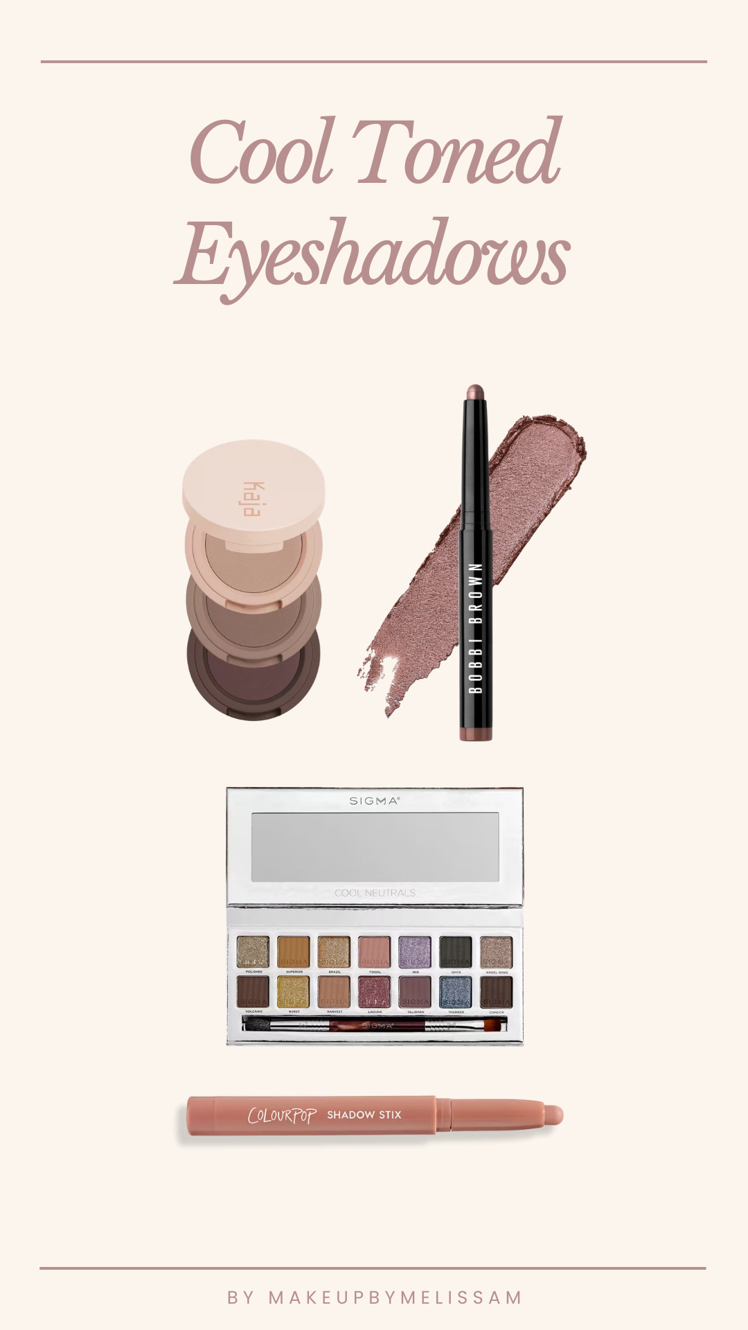 Cool toned eyeshadows 

 #LTKootd #LTKSeasonal #LTKBeauty